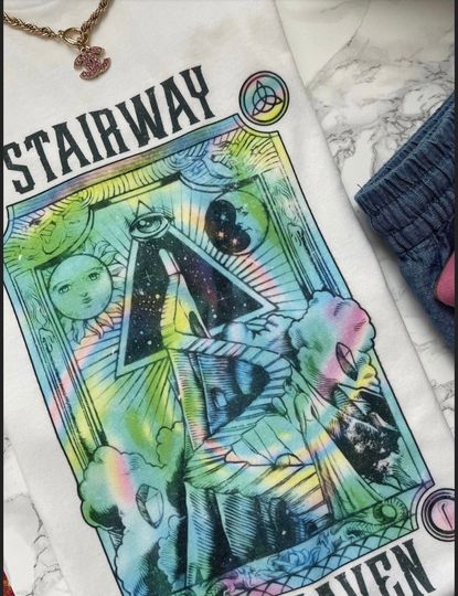 Stairway to heaven T-Shirt, Music Lover T-shirt, Rock Lover Gift