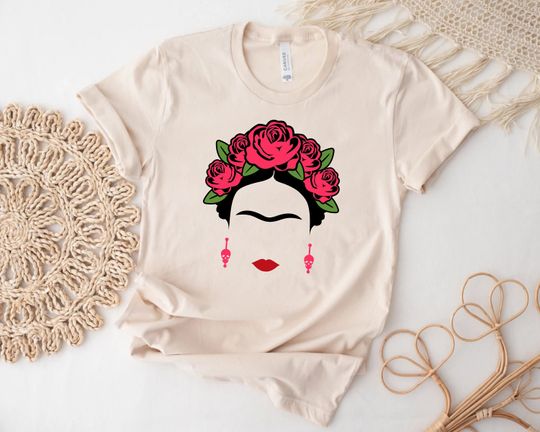 Frida Shirt, Frida Kahlo T-shirt, Empowerment Tee