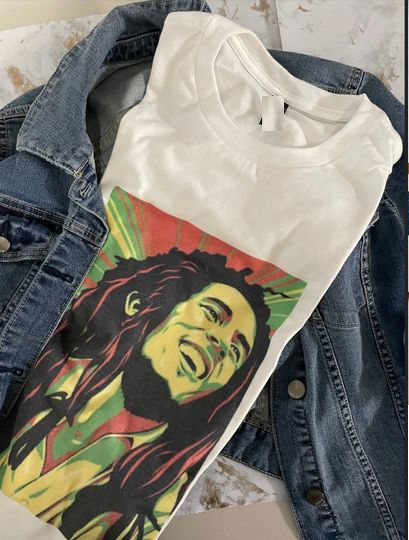 Bob Marley t-shirt, Music Lover T-shirt, Rock Lover Gift