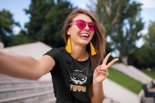 Furiosa Tshirt Funny Mad Cat Unisex Cat Shirt Mad Max Cat Lover Gift