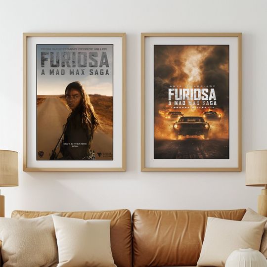 Furiosa Mad max saga posters, Movie Poster