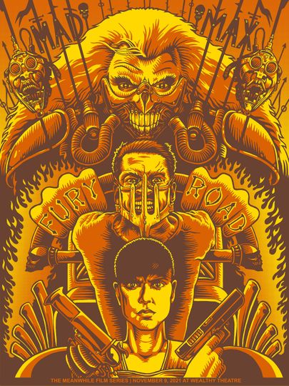 Mad Max Fury Road Poster 18x24