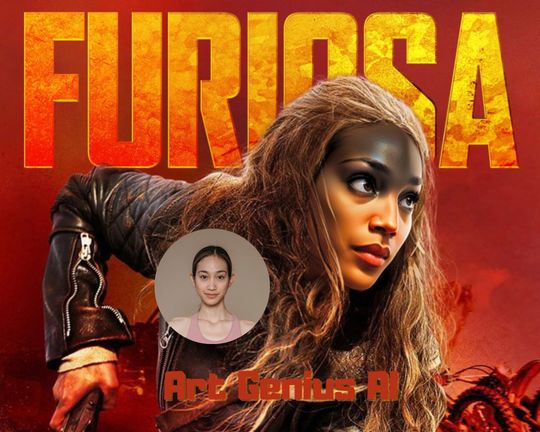 Furiosa Mad Max Poster - Action Film Gift, Gift for her