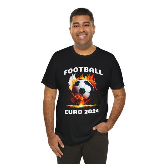 Euro 2024 Soccer Tee: Celebrate the Beautiful Game! Support Your Team in Style