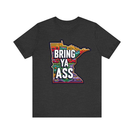 Minnesota Bring Ya Ass Anthony Edwards Charles Barkley Tee