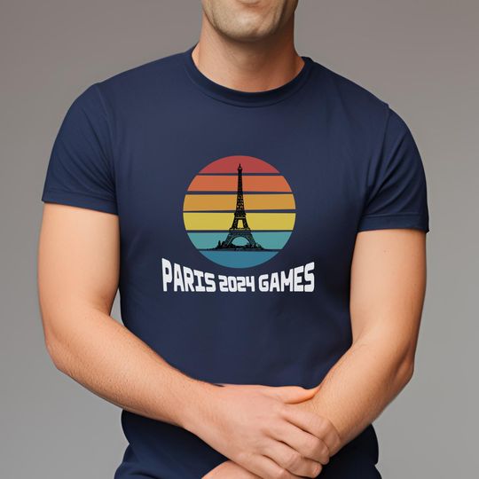 Paris Olympic 2024 Sports Tshirt, Olympics Sport Games Tshirt, Eiffel Tower Shirt,Summer Olympics Paris Tshirt