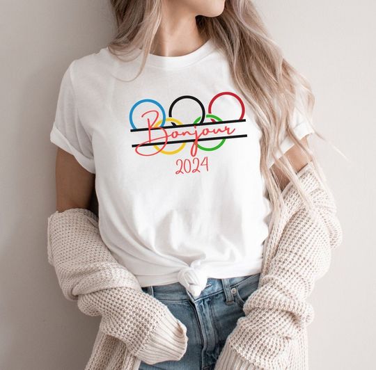 2024 Summer Olympics Shirt, Olympics France Paris 2024 Tshirt, Bonjour Shirt, Team USA