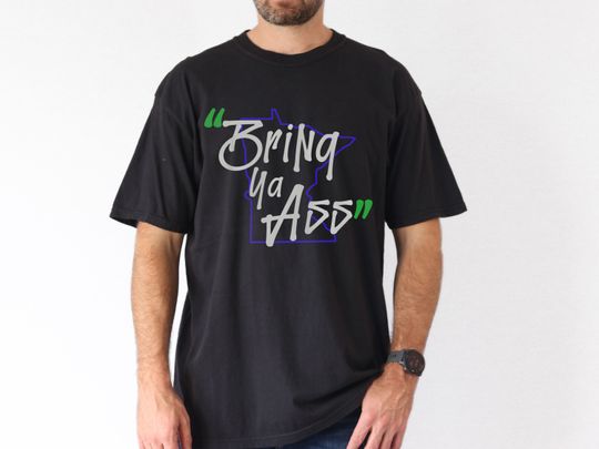 Minnesota Basketball Shirt, Bring Ya Ass Anthony Edwards T-Shirt