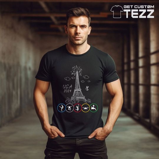 Olympic Sports Tshirt, Olympics Sport Games Tsirt, American Flag Shirts, Summer Olympics 2024 Shirt, Paris Olympics Shirt,