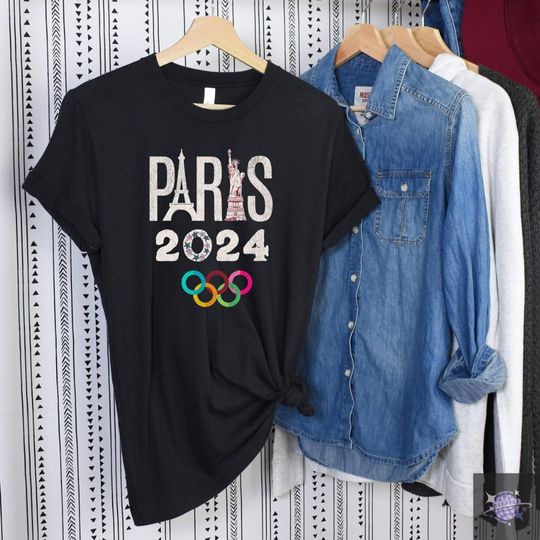 Unisex Olympics Games Paris 2024 T-Shirt, Olympics Game T-Shirt, Olympics Shirt, Olympics T-Shirt, Olympics Paris Shirt