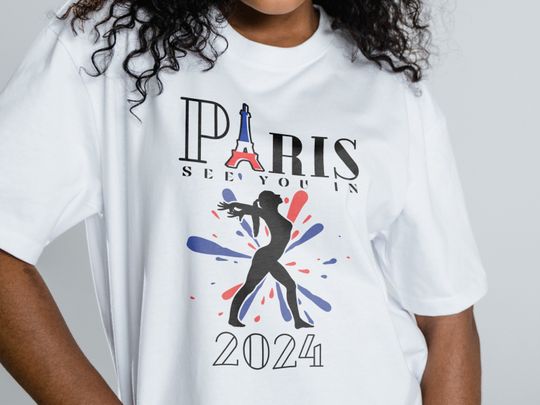 Customizable Paris 2024 Olympics Shirt - Personalized Sports T-Shirt