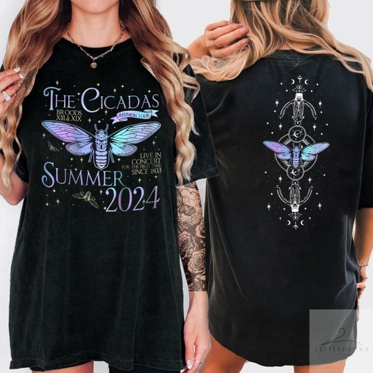 Cicada Reunion Summer 2024 Shirt, Cicada Concert T-Shirt