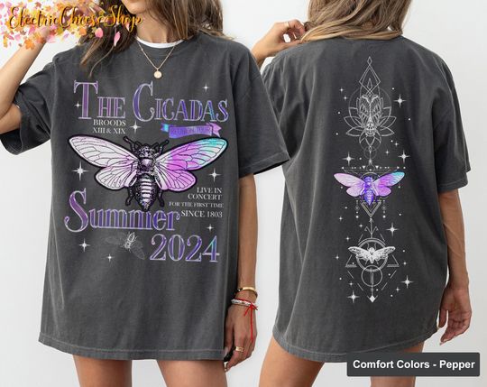 Cicada Reunion Summer 2024 Shirt, Cicada Concert T-Shirt
