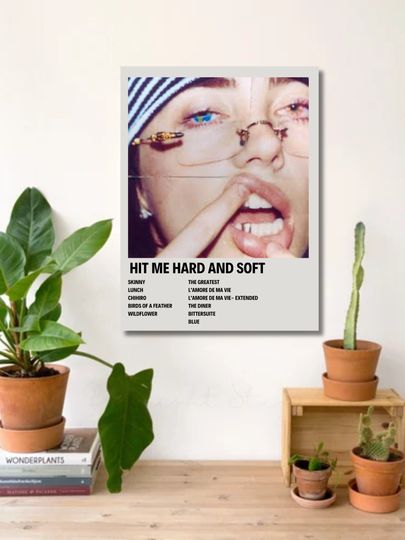 Billie Eilish Print | Digital Poster Print| Music Poster Print