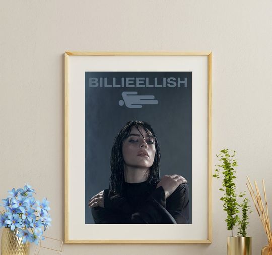Billie Eillish Billie Eilish Hit Me Hard And Soft Poster