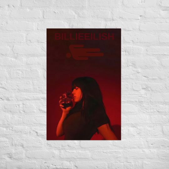 Hit Me Hard And Soft Poster Billie Eilish Poster
