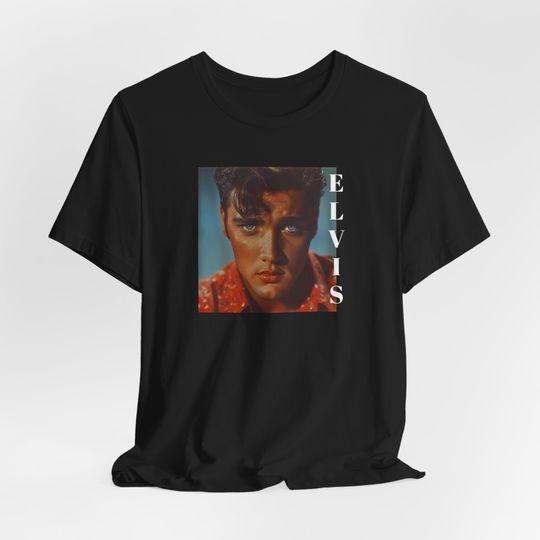 Elvis Presley shirt, King Of Rock Shirt, elvis presley art t shirt