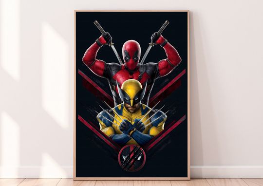 Deadpool & Wolverine Poster - Deadpool and Wolverine Poster