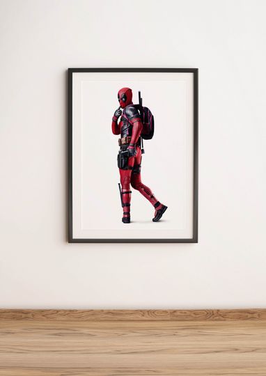 Deadpool poster, xmen, marvel, deadpool print