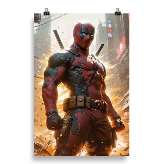 Deadpool Poster / Deadpool / Ryan Reynolds