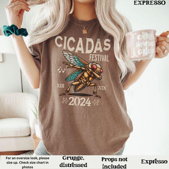 Cicada Festival 2024 Retro Shirt, Funny Cicada Concert Shirt