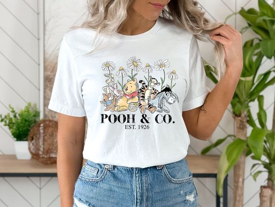 Vintage Disney Winnie The Pooh Shirt, Pooh And Friends Shirt