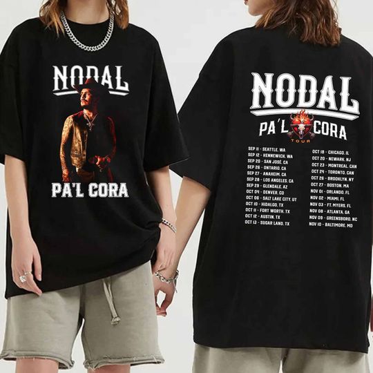Christian Nodal - Pal Cora Tour 2024 Shirt, Christian Nodal Fan Shirt