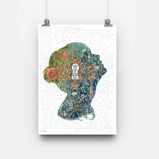 I Hate it Here lyrics POSTER ARTPRINT of Watercolor Painting