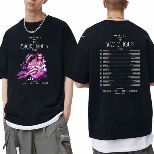 Jhen Aiko The Magic Hour 2024 Tour Shirt, Jhene Aiko 2024 Concert Shirt