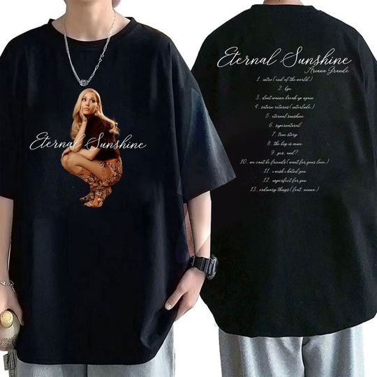 Ariana 2024 Eternal Sunshine Tracklist Shirt, Ariana