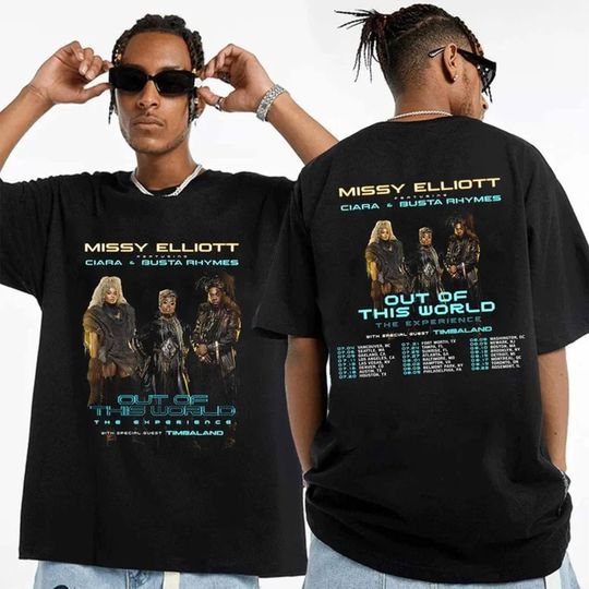 Missy Elliott - Out of This World 2024 Tour Shirt