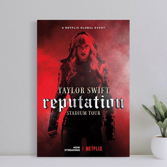 Taylor Reputation Stadium Tour Dawn of the Dead Movie Poster, Wall Art Film Print, Art Poster for Gift