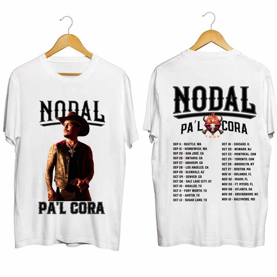 Christian Nodal - Pal Cora Tour 2024 Shirt, Christian Nodal Fan Shirt
