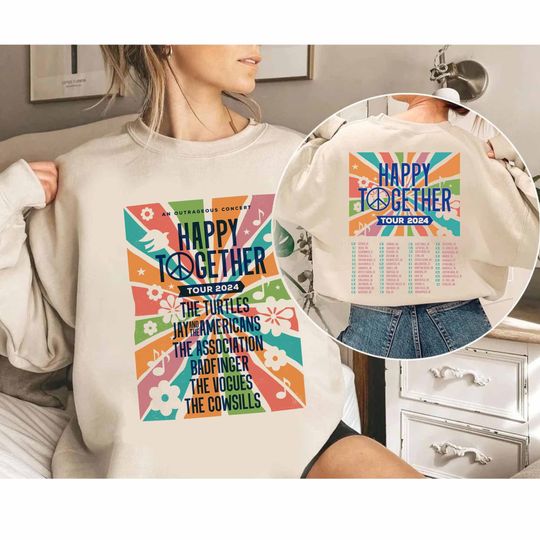 Happy Together Tour 2024 Tour Sweatshirt
