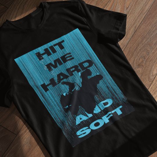 Hit Me Hard And Soft Blue Poster Version - Billie Eilish T-Shirt