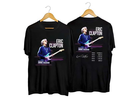 Eric Clapton 2023 Shirt, World Music Tour 2023 Shirt