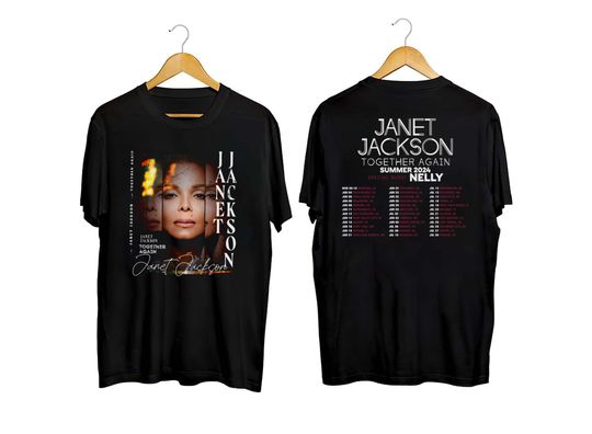 Janet Jackson Shirt, Together Again Tour 2024 Shirt