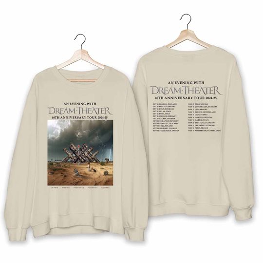 Dream Theater - 40th Anniversary Tour 2024 2025 Sweatshirt