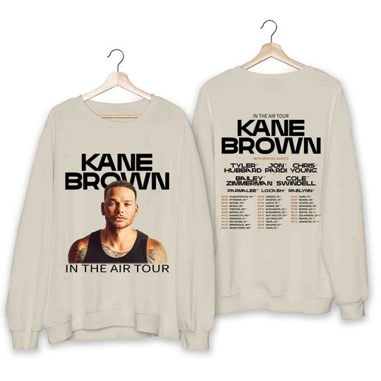 Kane Brown In The Air Tour 2024 Shirt, Kane Brown Fan Shirt, Kane Brown 2024 Concert Shirt, In The Air Concert Shirt For Fan