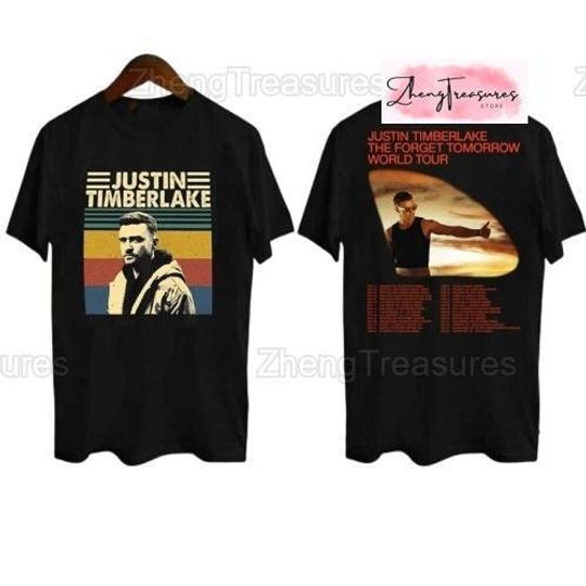 Justin Timberlake Shirt, Forget Tomorrow World Tour 2024 Shirt, Jt Concert 2024