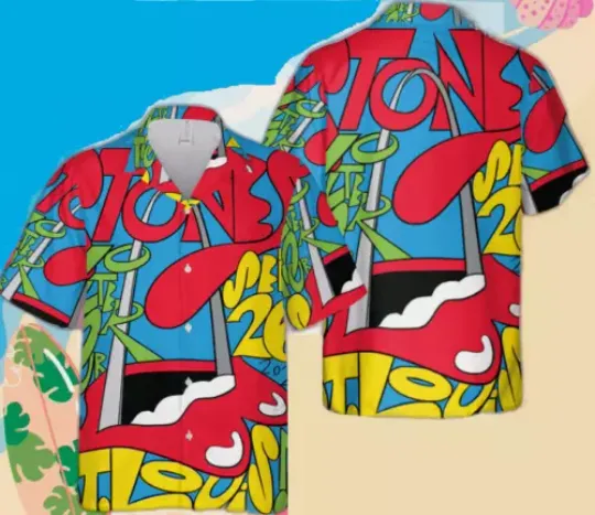 The Rolling Stones No Filter Tour Hawaiian Shirt