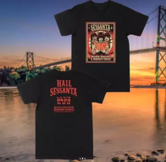 Discover Sessanta April 26 2024 Morrison CO Concert Double Sided Shirt