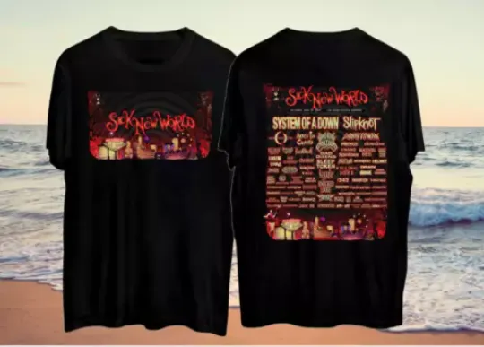 Sick New World at Las Vegas Festival 2024 Double Sided Shirt
