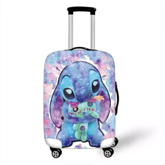 Galaxy Stitch Hugging Scrump Luggage Cover