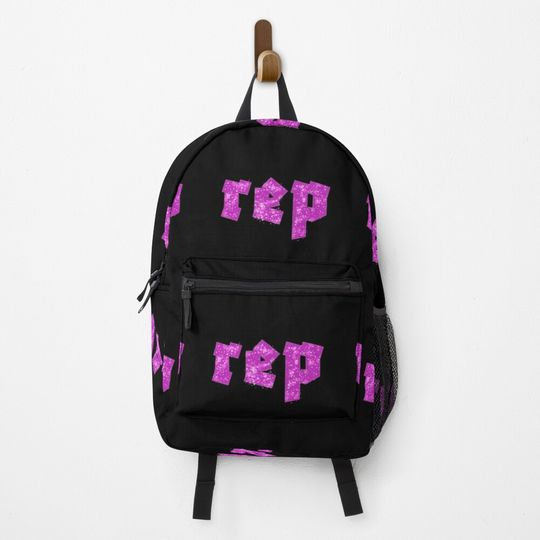 Rep Pink Glitter Reputation Taylor Backpack