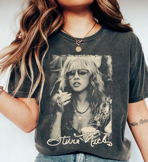 Graphic 90s Stevie Nicks Music Concert shirt, Stevie Nicks Tour 2024 Shirt