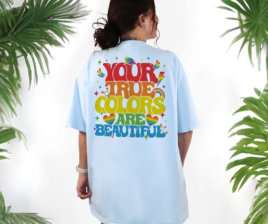 Disney Pride Rainbow Mickey Mouse and Friends T-Shirt, Colorful LGBTQ+ Graphic Tee