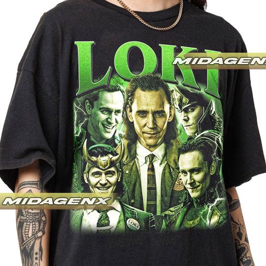Limited Loki Tom Hiddleston Vintage T-Shirt, Gift For Women and Man Unisex T-Shirt