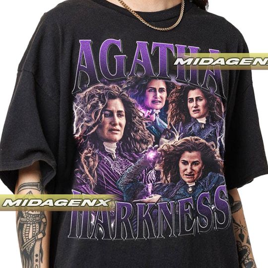 Limited Agatha Harkness Coven Of Chaos Vintage T-Shirt, Gift For Women and Man Unisex T-Shirt