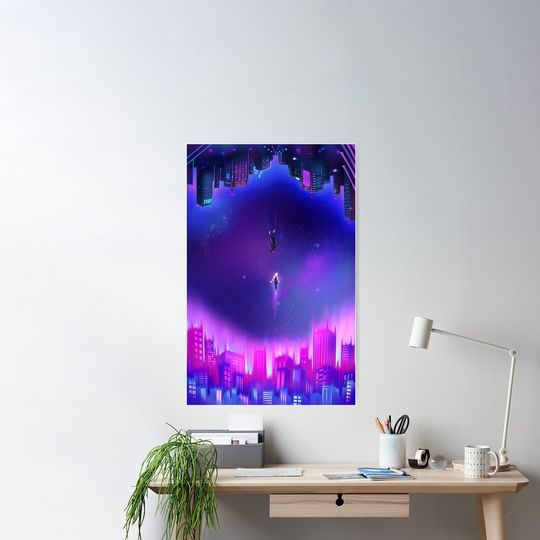 Spider-Verse Gwen and Miles piece Poster
